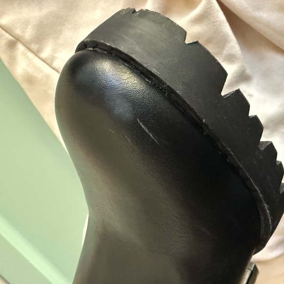 Express Chunky Heel Boot Size 8 - Picture 9 of 11